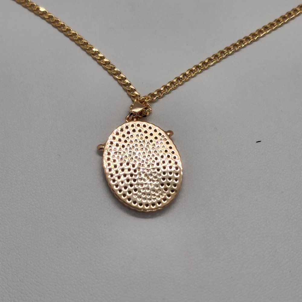 Last one Brand New   Brazilian 18k Gold Filled Baby Jesus Necklace - Picture 3 of 4